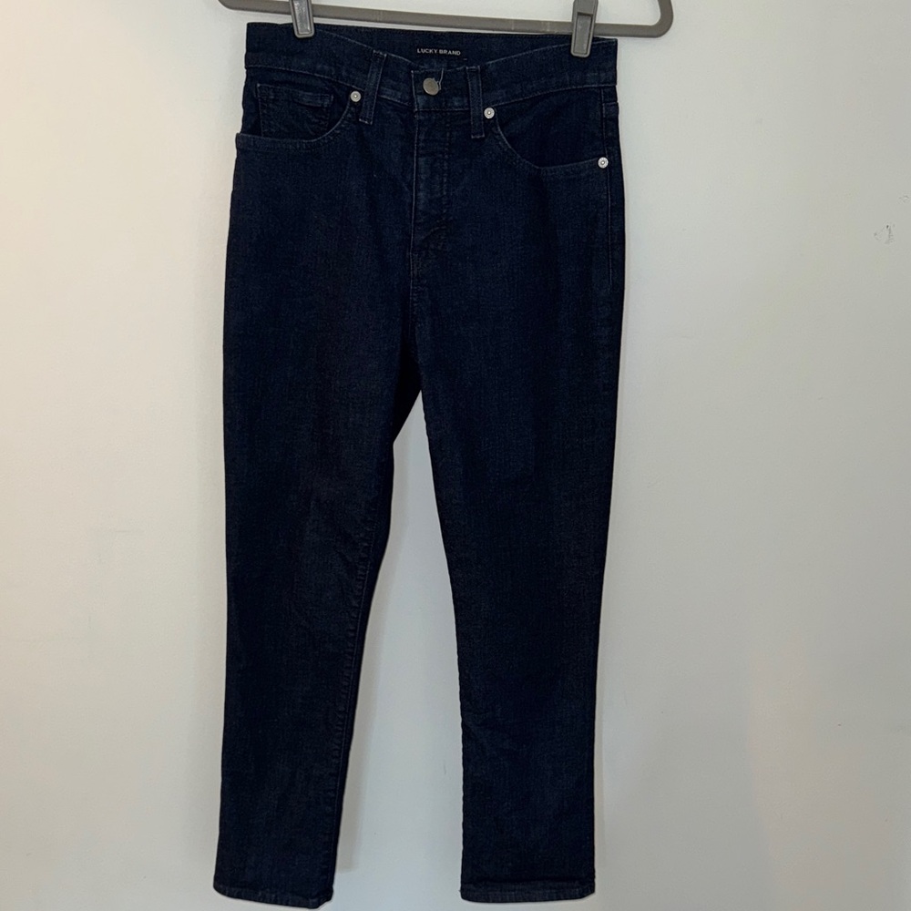 Lucky Brand High Rise Crop Slim Jeans Sz 8 | 29 A
